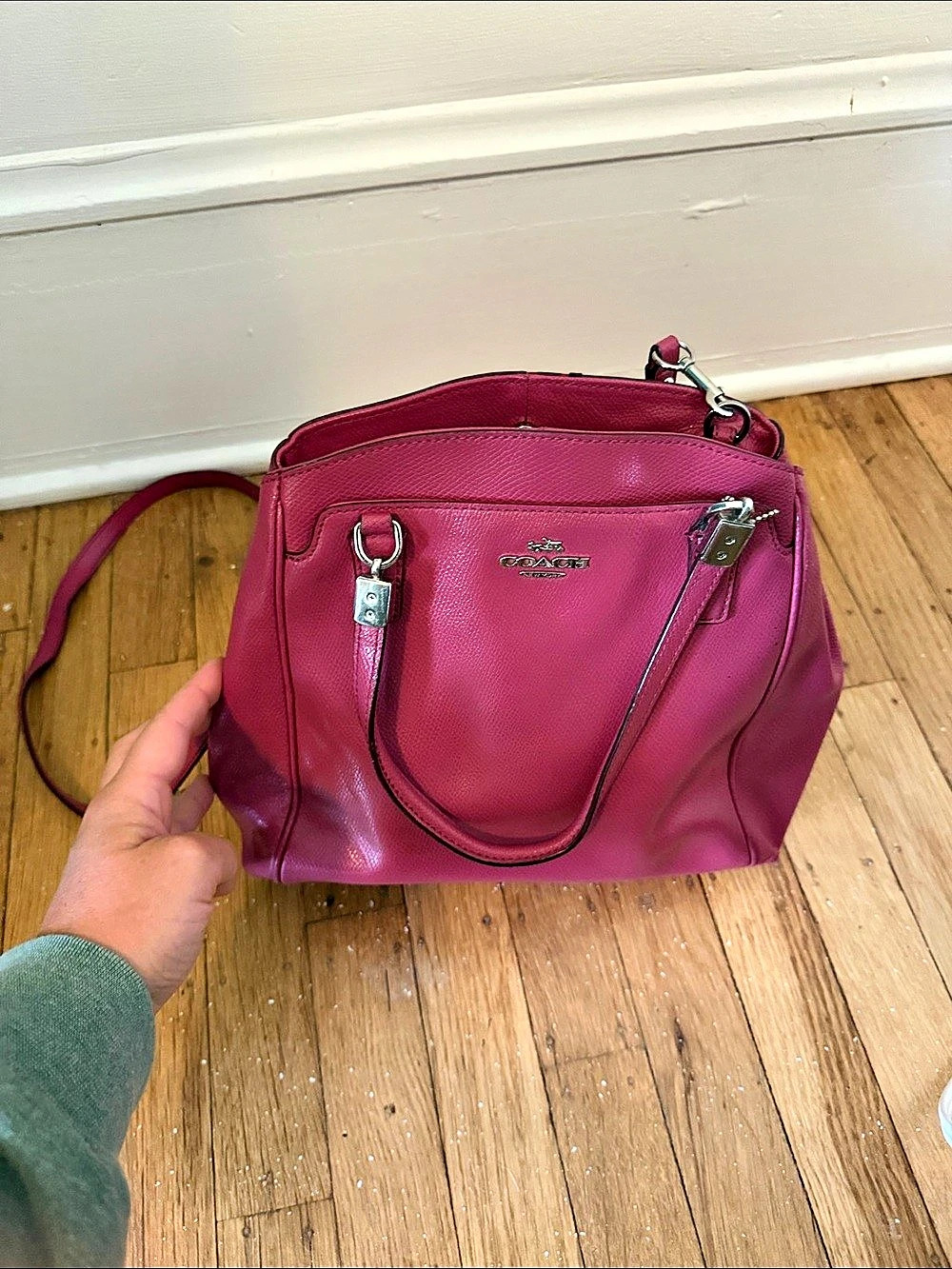 Coach Kelsey Satchel Pink Shoulder Bag